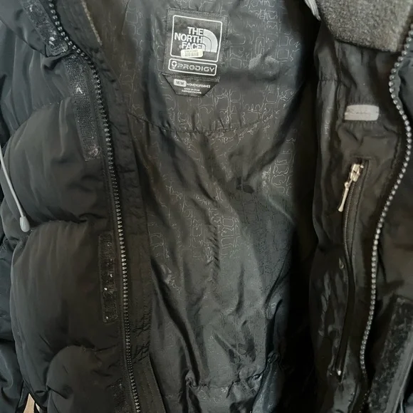 The North Face Prodigy 600 Down Black Parka. Size Medium - Picture 4 of 4